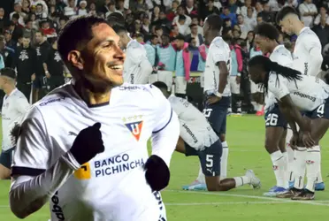 Paolo Guerrero no se olvidó de sus amigos en Liga de Quito