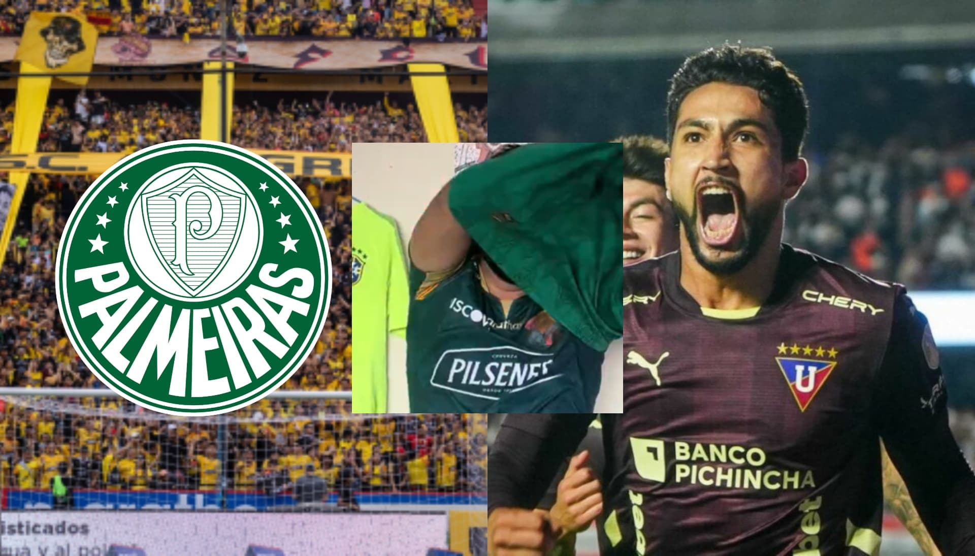 Parece que los aficionados del cuadro del Ídolo ecuatoriano no quieren a Liga de Quito como finalista de Libertadores