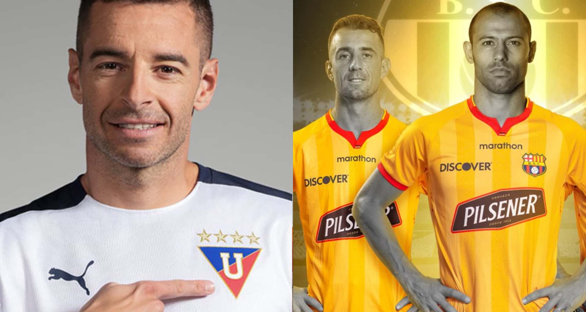 Patricio Urrutia, que pasó por ambas instituciones, se refirió a la grandeza que tiene Liga de Quito por encima de Barcelona SC en Ecuador