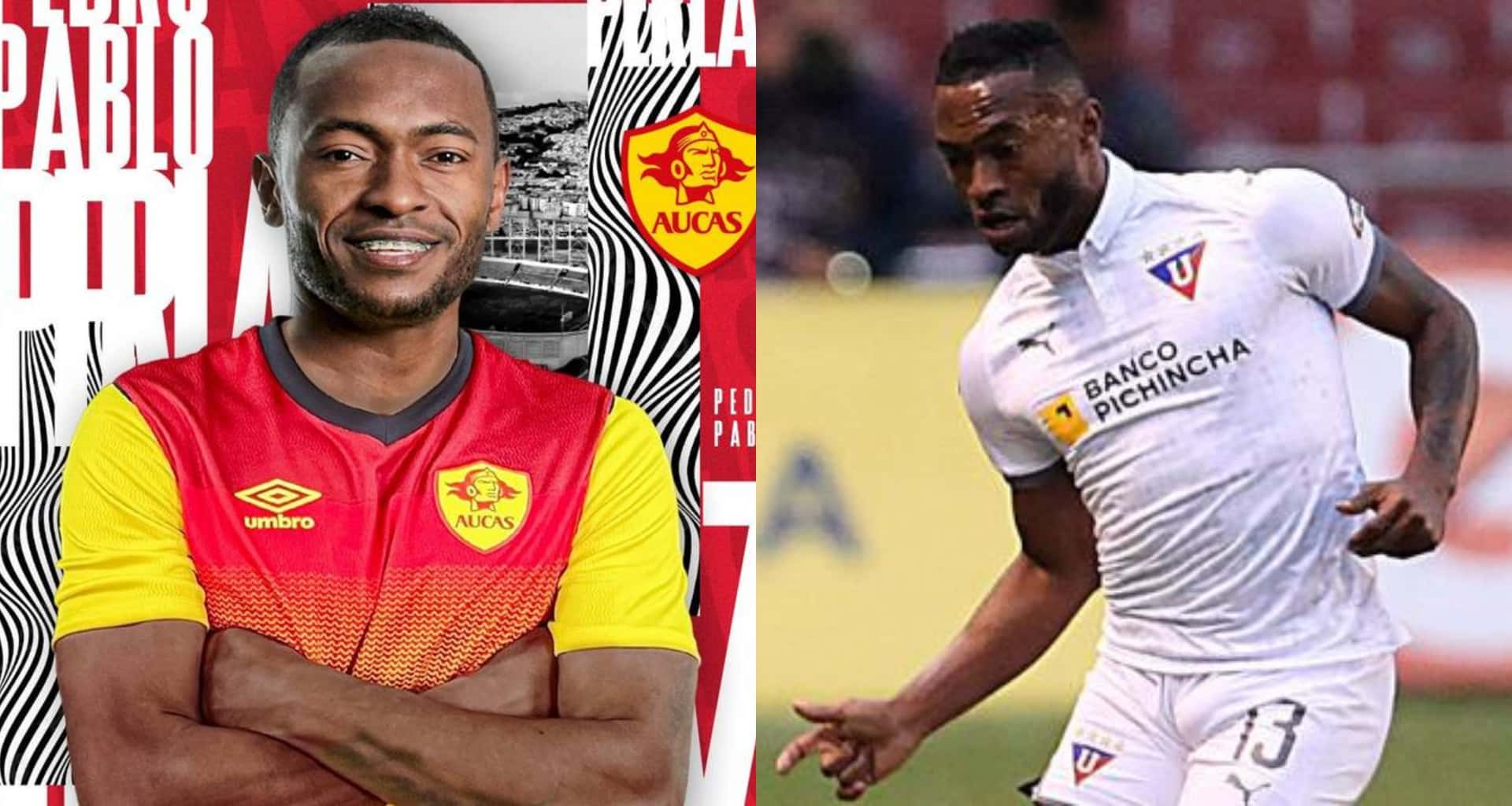 Pedro Pablo Perlaza fue campeón con Aucas, tras vencer a Barcelona SC, y le lanzó la piedrita a Liga de Quito, de donde salió mal