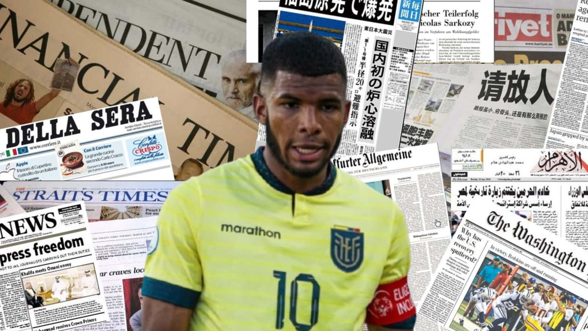 Pedro Vite jugador ecuatoriano