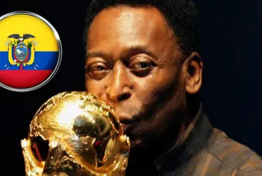 Pelé se rindió a los pies de un jugador ecuatoriano e incluso confesó que le ganó un partido. Ahora O Rei ha partido a los 82 años