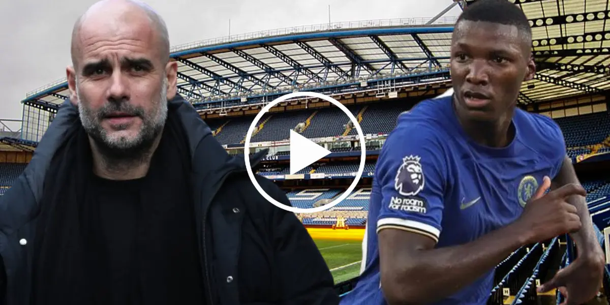 (VIDEO) Justo antes del Manchester City vs Chelsea, lo que hizo Moisés Caicedo en su salida