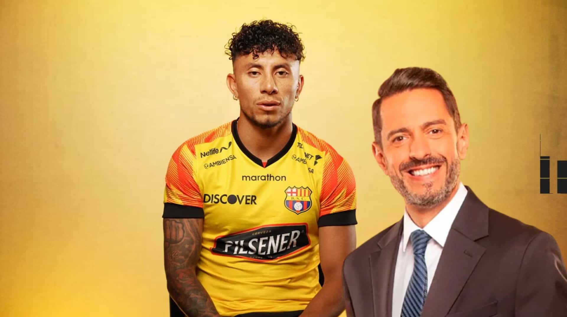 Periodista argentino resaltó el arribo del delantero en redes sociales. FOTO: Barcelona SC