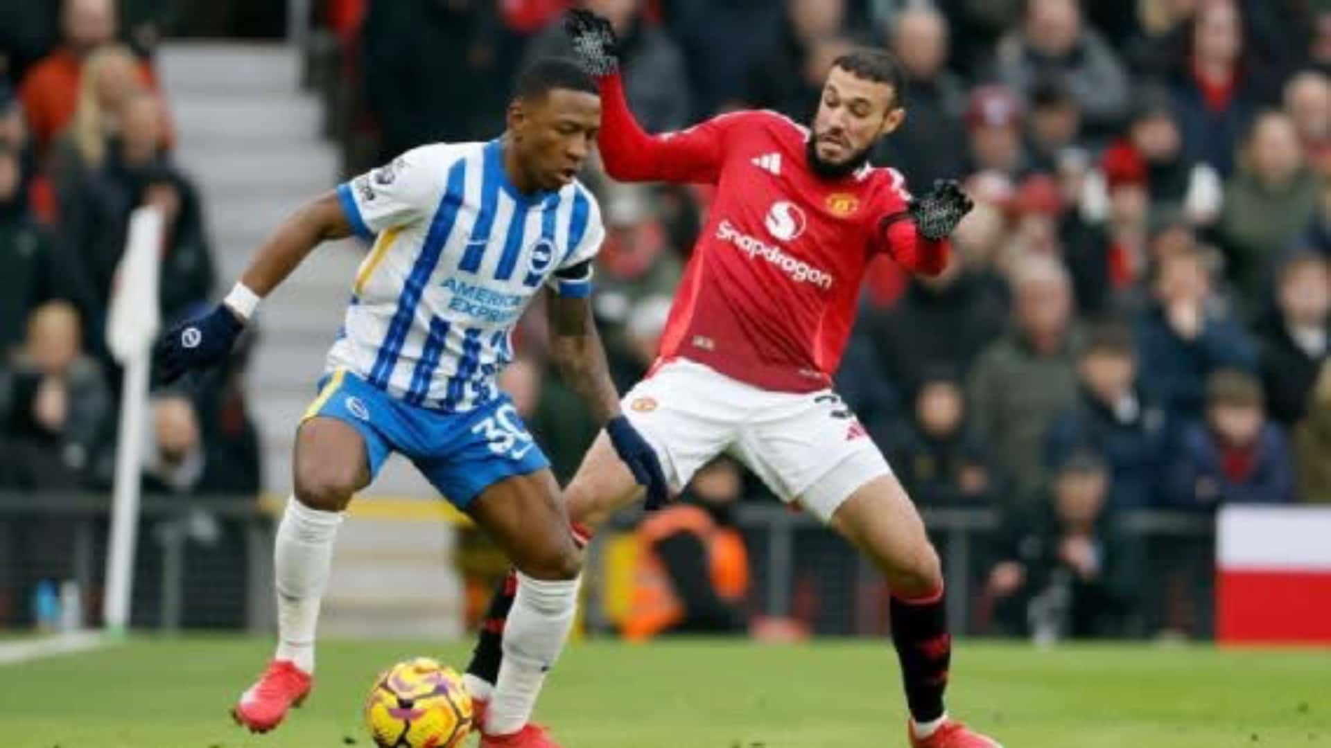 Pervis Estupiñán contra Manchester United/ Foto tomada de: Segmento Fútbol