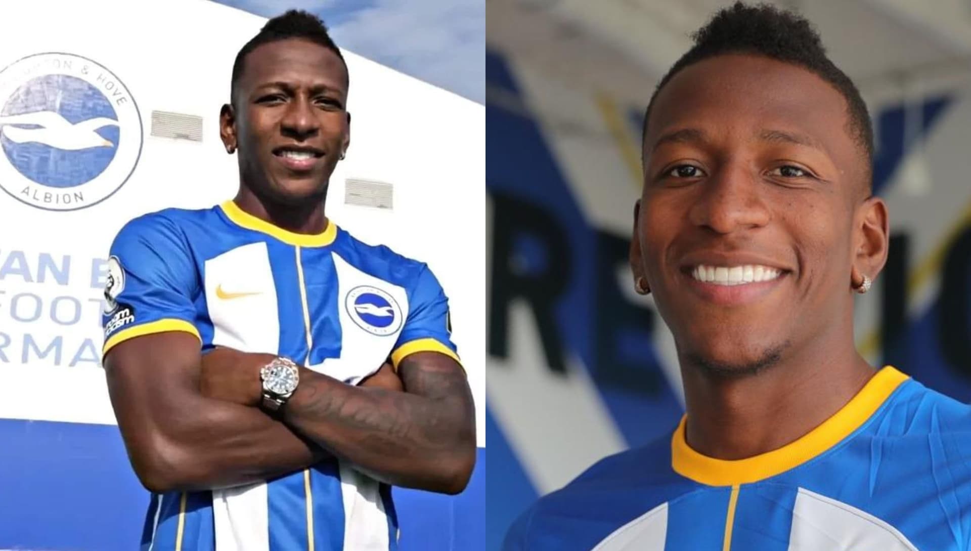Pervis Estupiñán es nuevo jugador del Brighton y recibió la primera broma en el Brighton