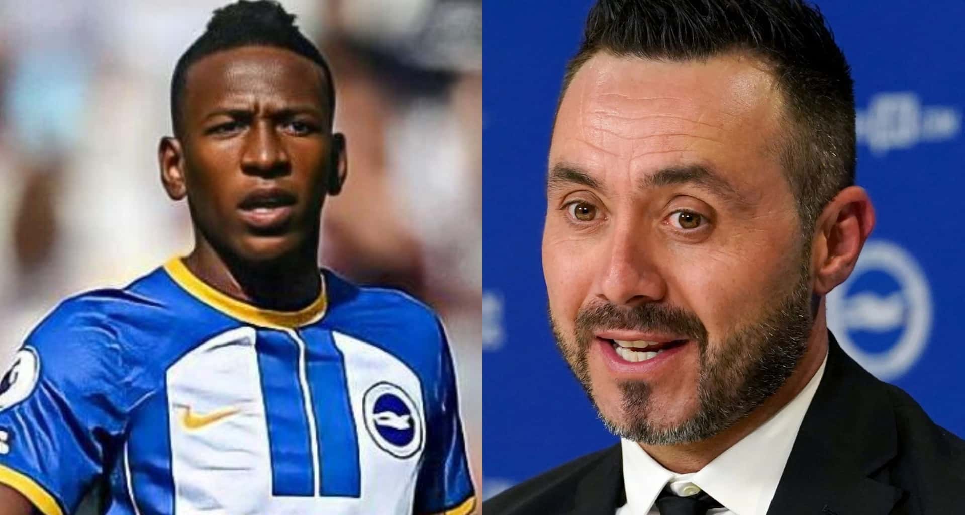 Pervis Estupiñán recibió una crítica del entrenador del Brighton, Roberto De Zerbi, y en lugar de darle más confianza se la quitó. Esto hizo