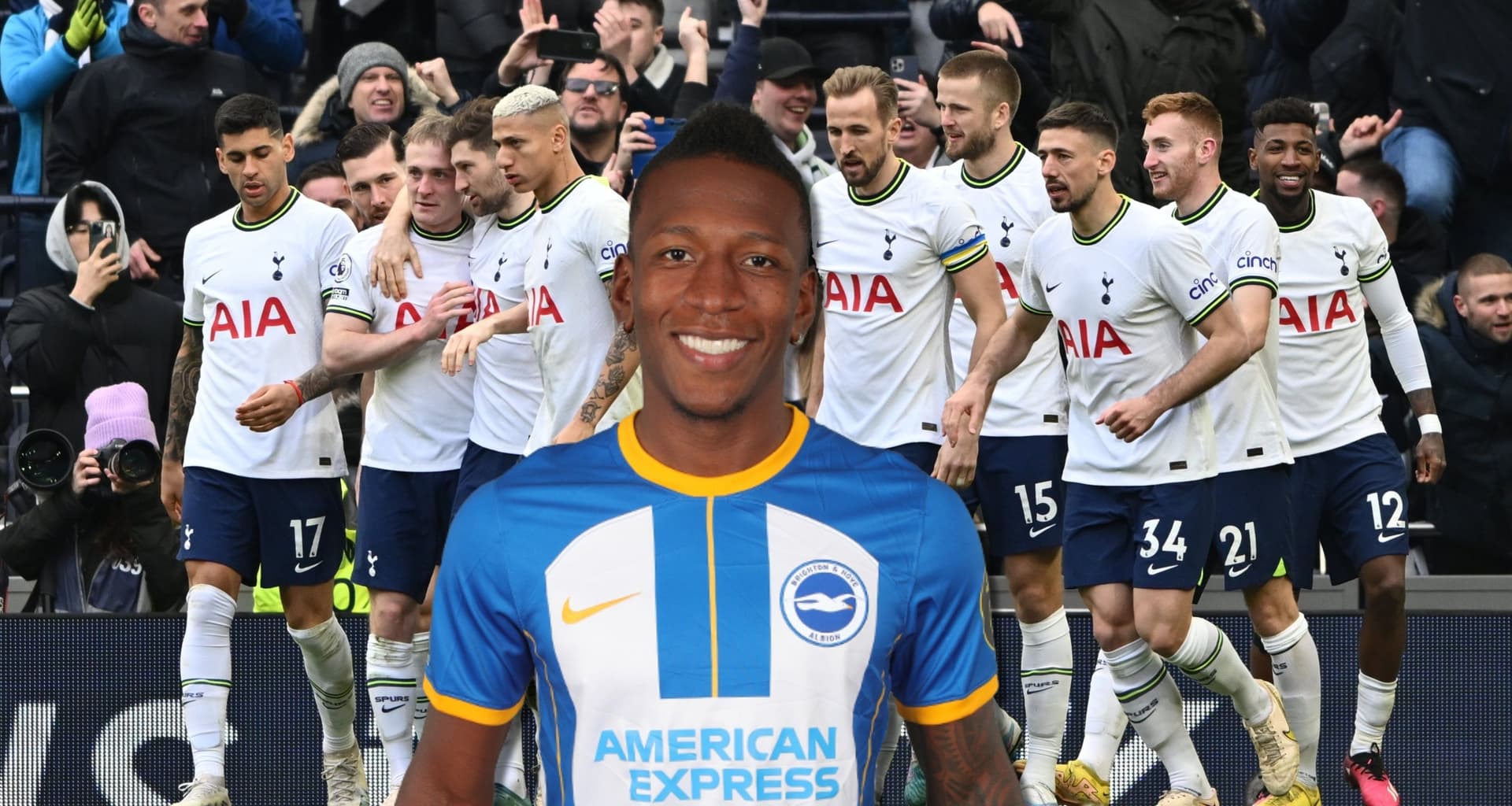 Pervis Estupiñán se ganó la admiración de un talento del Tottenham que le pidió la camiseta