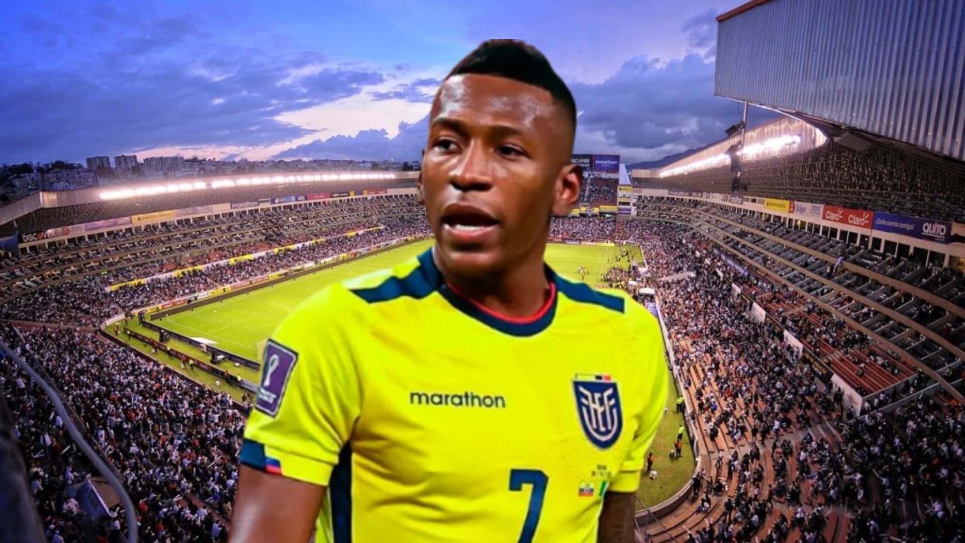 Pervis Estupiñán y el Rodrigo Paz Delgado / Foto de: El Futbolero Ecuador