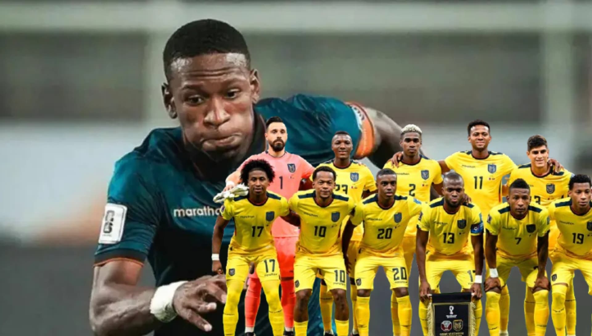 Pervis Estupiñán y Selección de Ecuador
