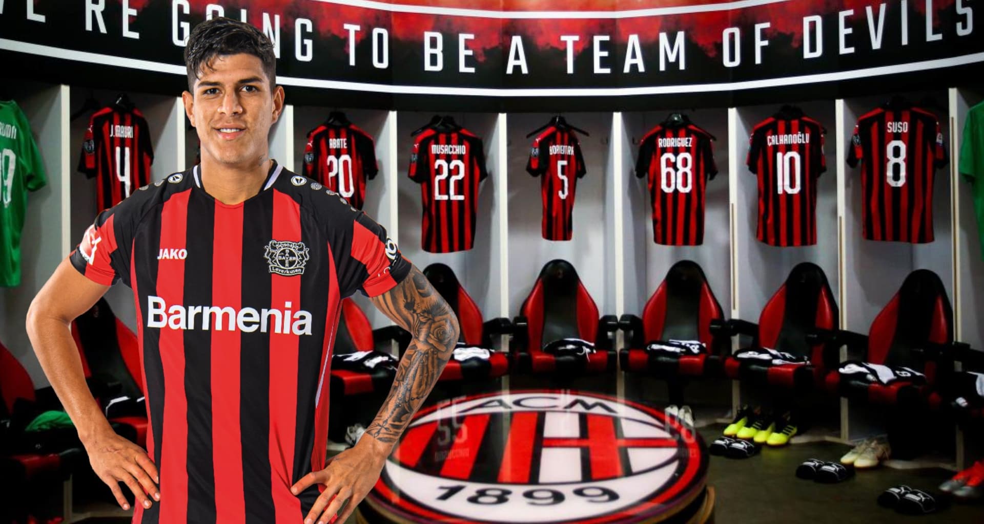 Piero Hincapié es pretendido por el AC Milan de Italia y pone un buen sueldo sobre la mesa