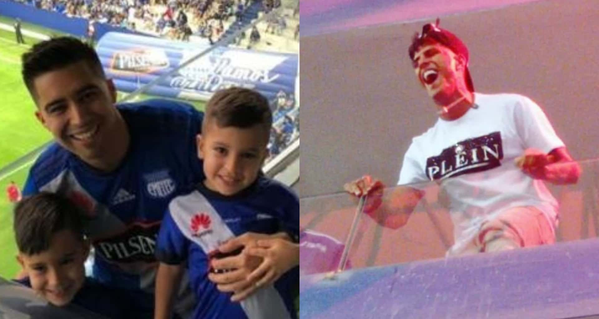 Piero Hincapié estuvo en el Capwell y festejó por Emelec, mientras tanto esto hacía Cristhian Noboa desde Rusia