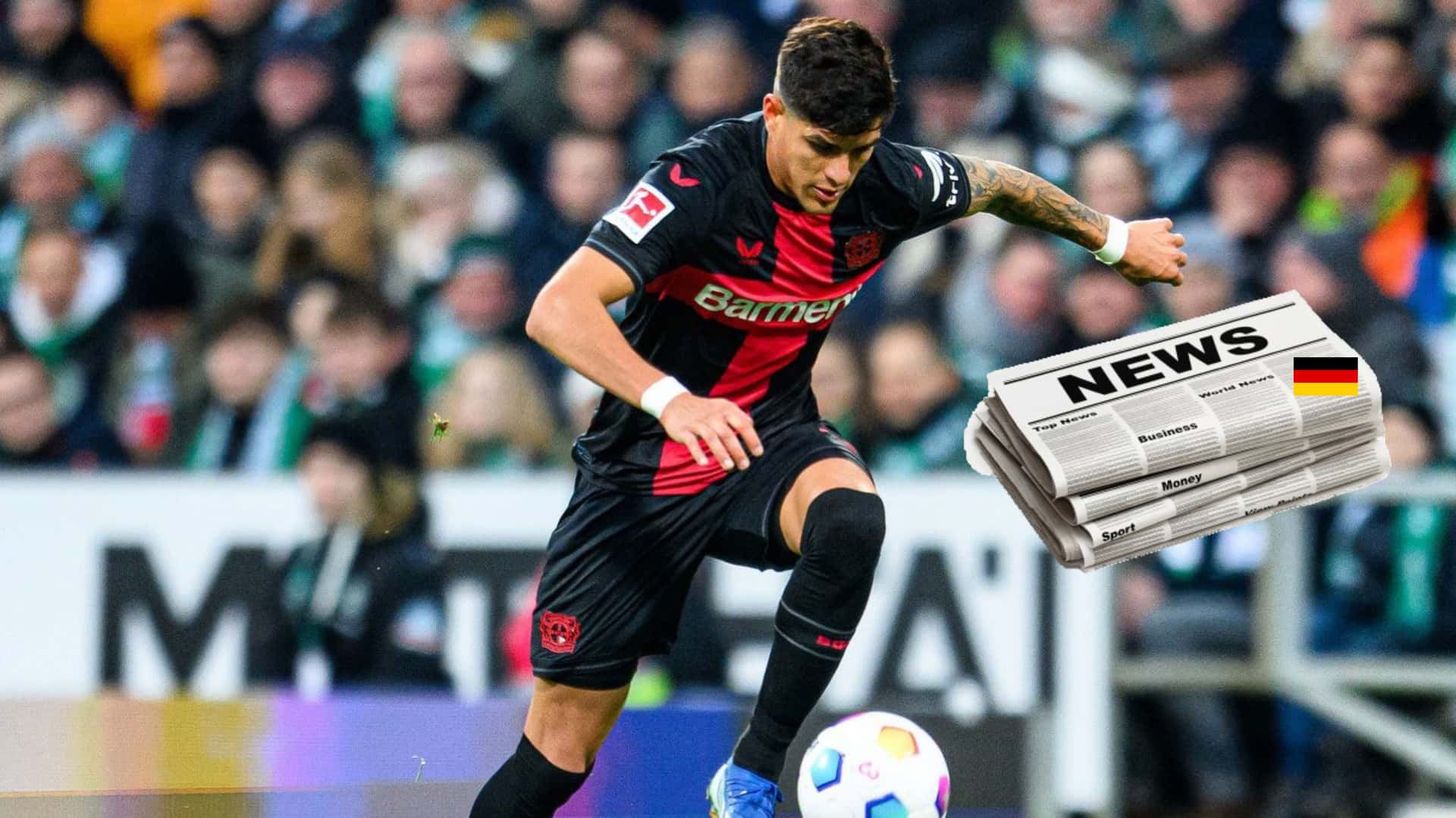 Piero Hincapié estuvo presente en el triunfo del Bayer Leverkusen.