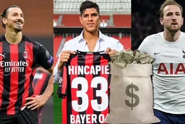 Piero Hincapié tiene una alta cláusula de salida del Bayer Leverkusen y los equipos europeos lo siguen de cerca ¿Quién pagará?