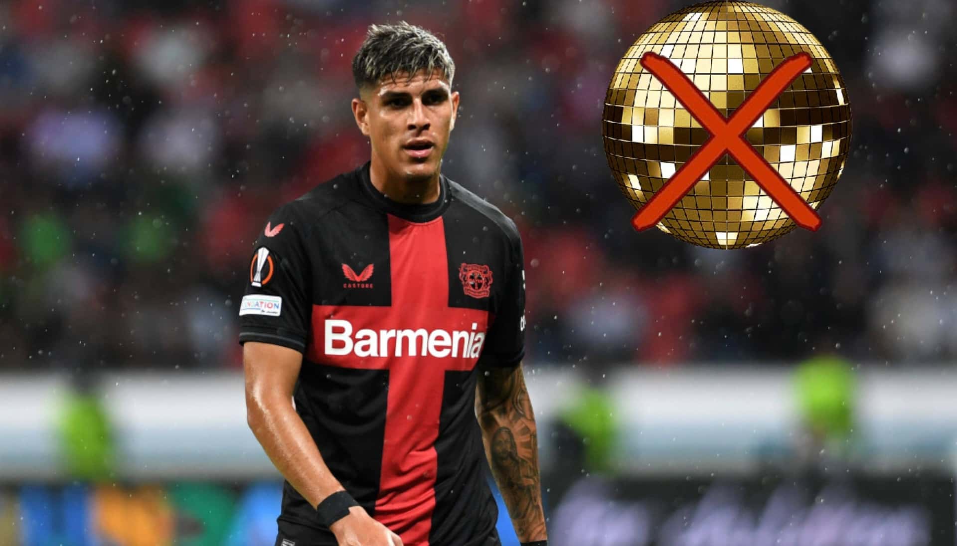 Piero Hincapié tras un encuentro con Bayer Leverkusen. FOTO: Transfermarkt