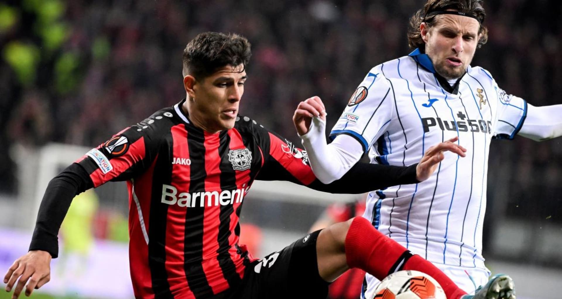 Piero Hincapié tuvo una buena participación más allá de la derrota del Bayer Leverkusen ante Brujas en Champions League. Este puntaje le dieron al ecuatoriano