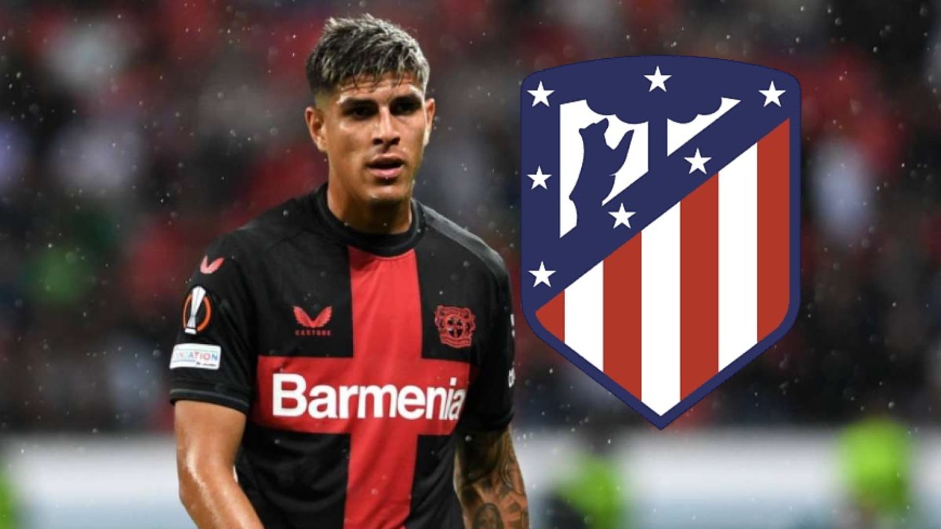 Piero Hincapié y el Atlético de Madrid