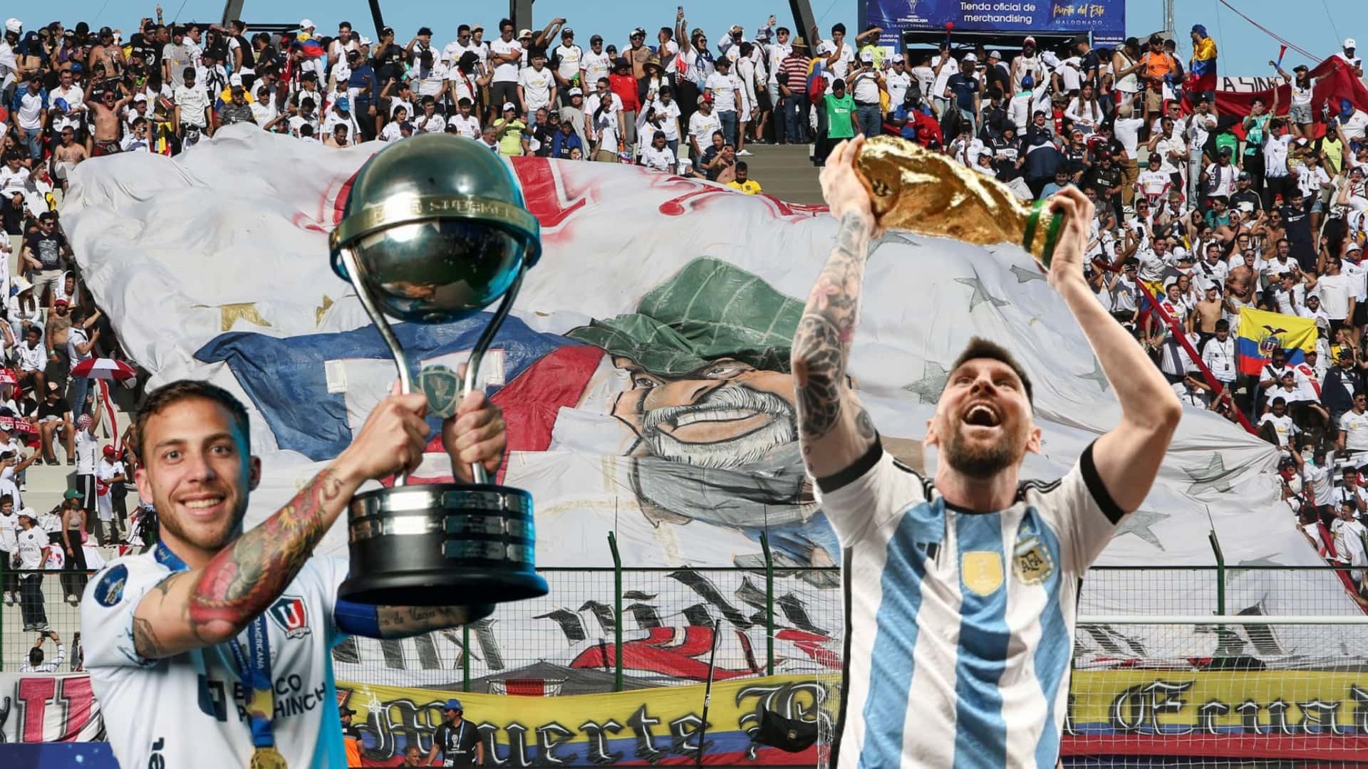 Piovi y Messi / Foto de: El Futbolero Ecuador