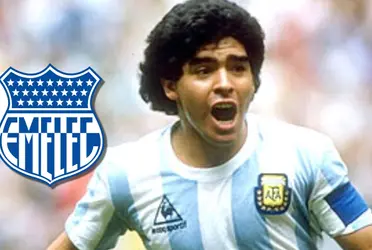 Por Diego Maradona, a Emelec lo vieron en todo el mundo y mira lo que pasó