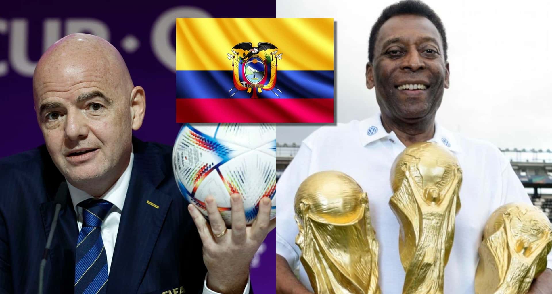 Por la sensible pérdida de Pelé, el presidente de la FIFA alista un gran homenaje que incluye a Ecuador