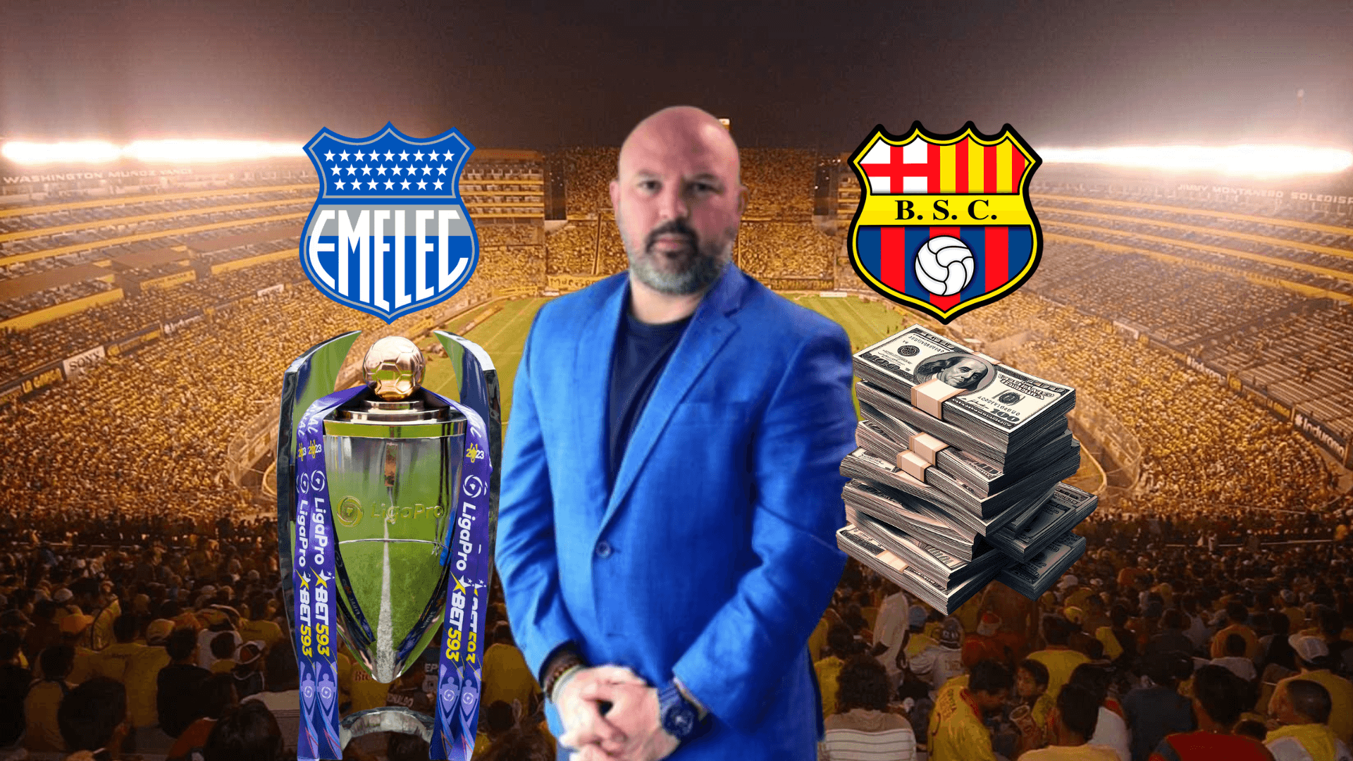 Quiere ver campeón a Emelec y lo que dijo Miguel Loor de BSC