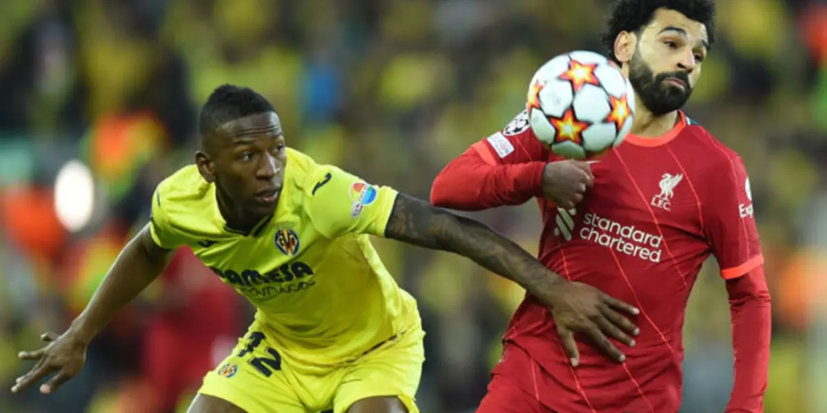 Quisieron echar la culpa a Pervis Estupiñán del primer gol de Liverpool ante Villarreal por Champions