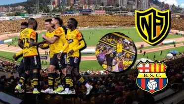 Locura por Barcelona SC, así se vive la previa de la Noche Amarilla en Quito