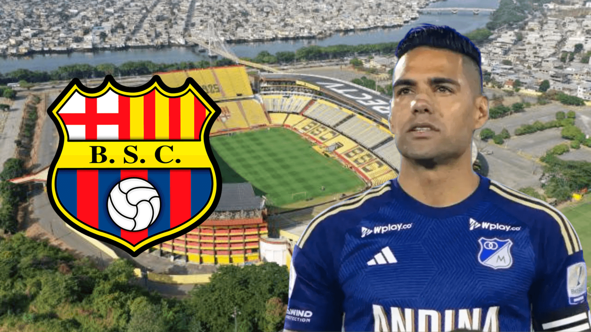 Radamel Falcao (Foto tomada de: Barcelona SC/Antena 2/Wikipedia)