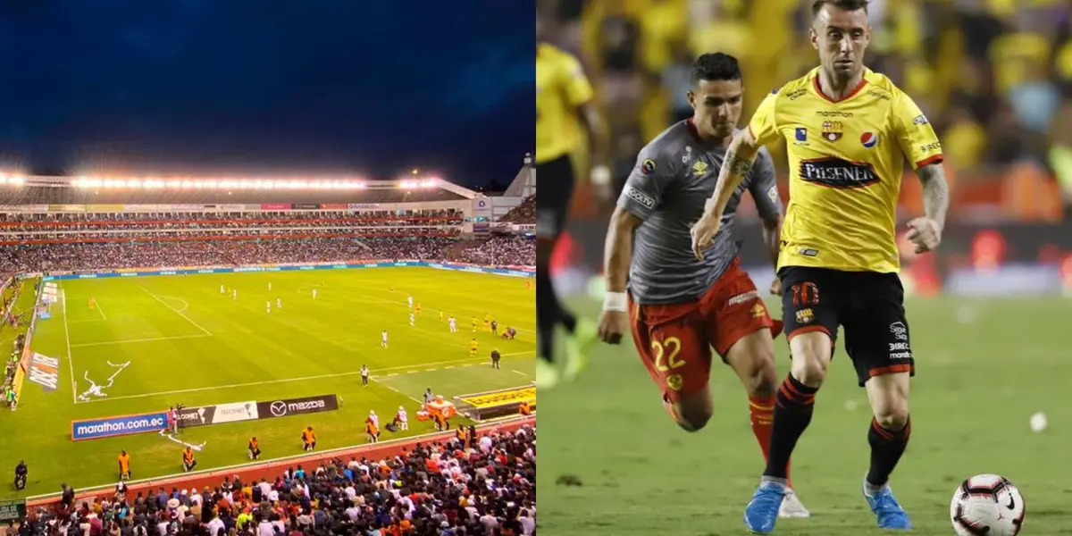 Revelan que Aucas pidió el estadio de Liga de Quito para jugar la final, en lugar del Gonzalo Pozo Ripalda, y esto piensan en el Mundo LDU