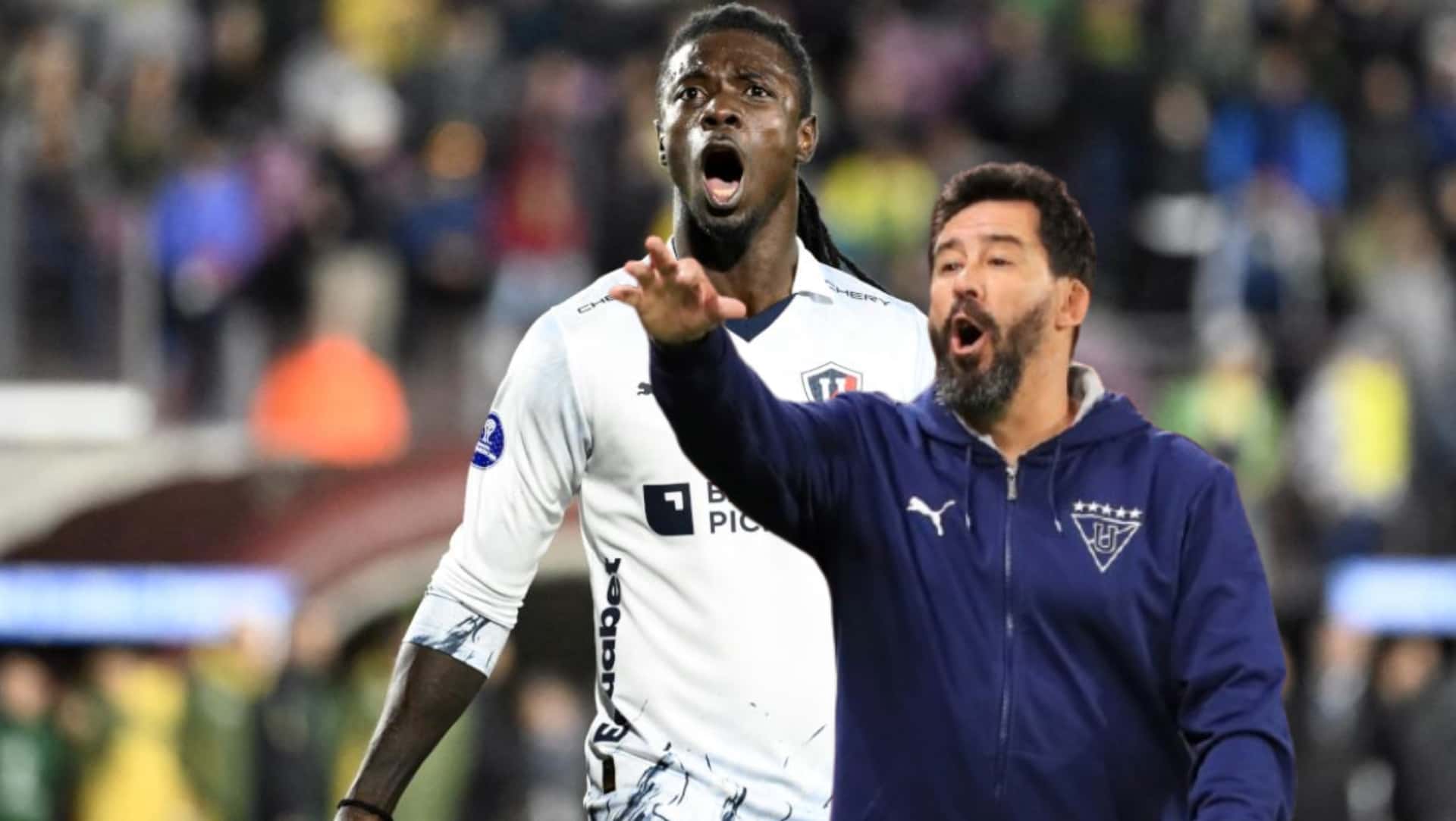 Ricardo Adé jugador de Liga de Quito