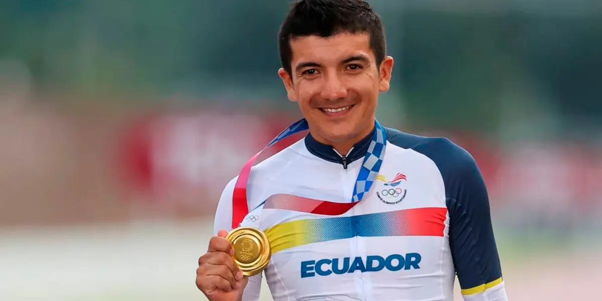 Richard Carapaz ganó la medalla de oro en los Juegos Olímpicos y sus declaraciones levantaron polvareda porque no se guardó nada