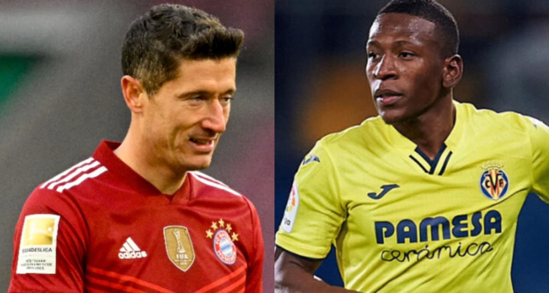 Robert Lewandowski visitó al Villarreal de Pervis Estupiñán y le ganaron al Bayern Múnich por la mínima diferencia