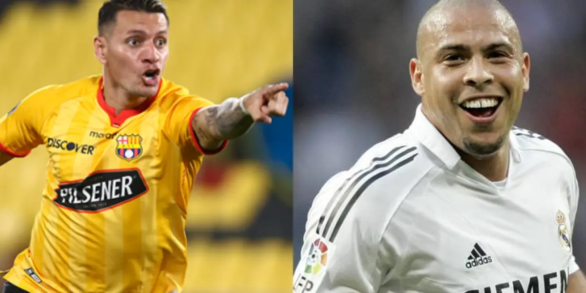 Ronaldo escogió a los mejores jugadores de la Libertadores y destaca la presencia de Carlos Garcés que lo critican. El ecuatoriano comparte con grandes cracks de América
