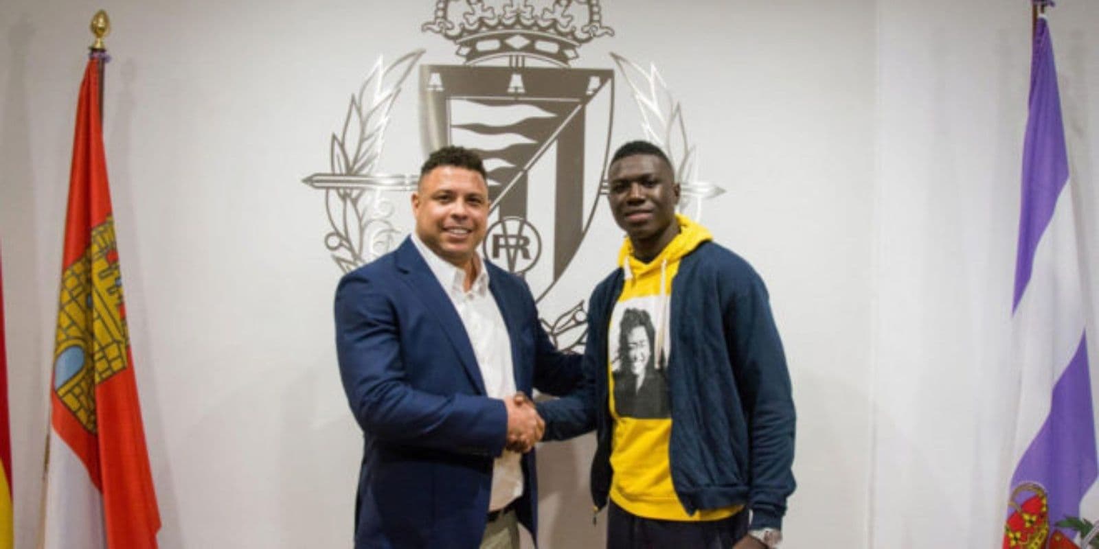 Ronaldo Nazario vino a ver a Stiven Plaza a Independiente del Valle pero no rindió como esperaba en Real Valladolid. El brasileño se replanteó todo