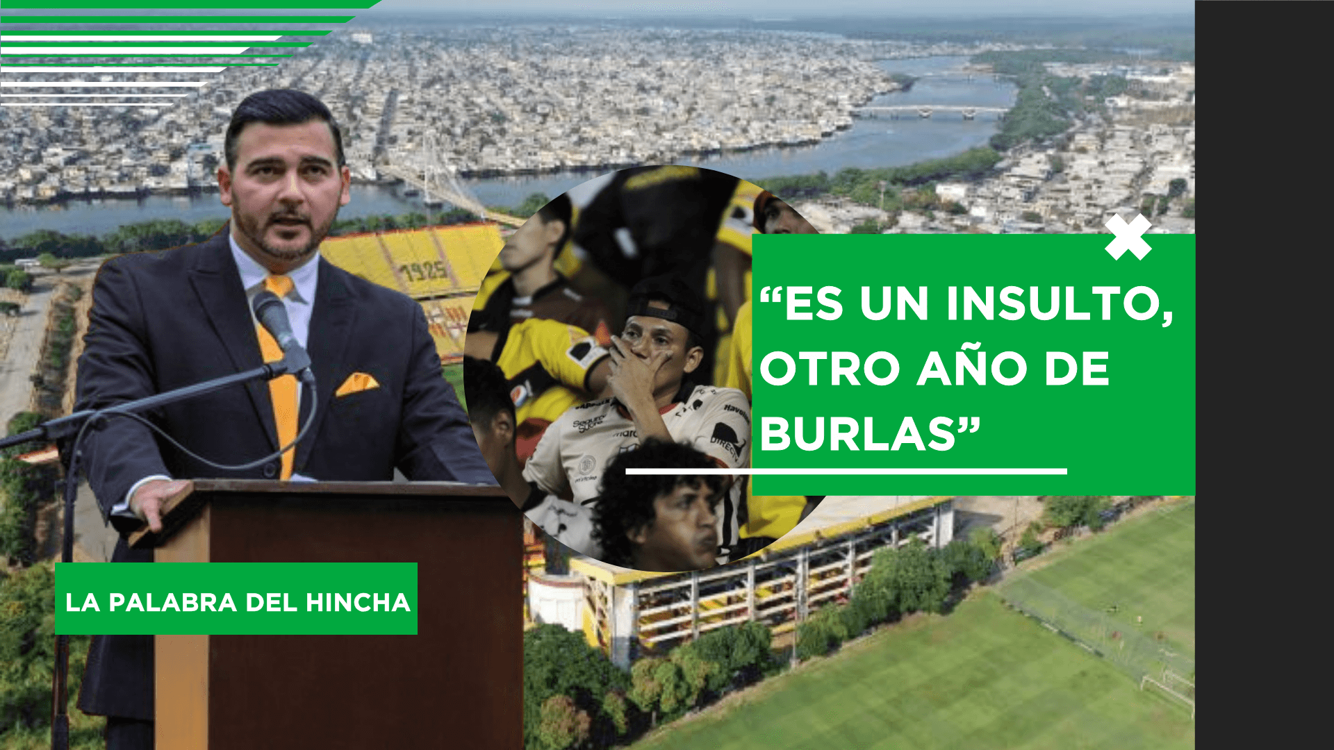 Saben que pasarán vergüenza con ellos en Barcelona SC