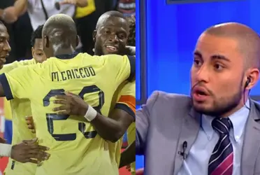 Samuel Vargas tuvo que reconocer al fútbol ecuatoriano aunque le duela