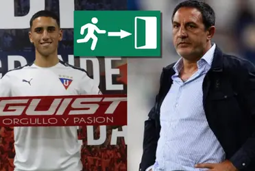 Santiago Scotto está en lista de salida de Liga de Quito y en el equipo de Pablo Marini no se escucha que lo quieran