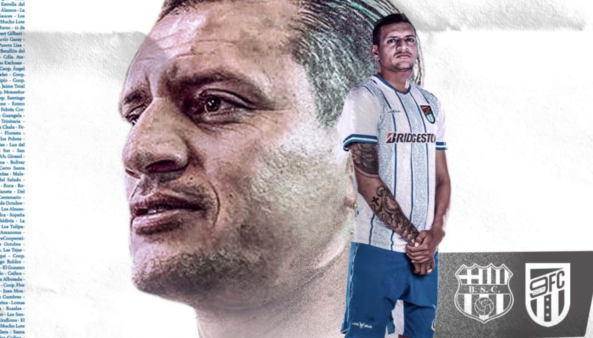 Se confirmó que Carlos Garcés es nuevo jugador del 9 de Octubre y los hinchas de Barcelona reaccionaron