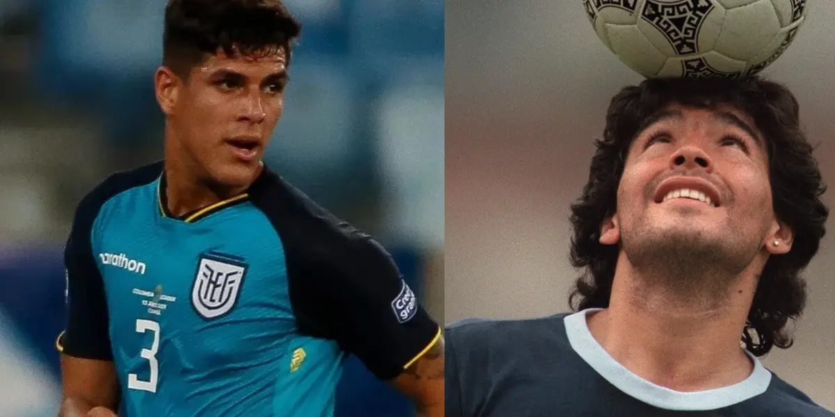 Se conoció que el equipo de los amores de Diego Maradona está tras los pasos de Piero Hincapié