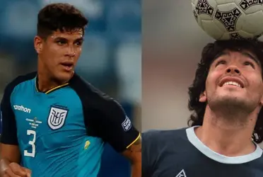 Se conoció que el equipo de los amores de Diego Maradona está tras los pasos de Piero Hincapié