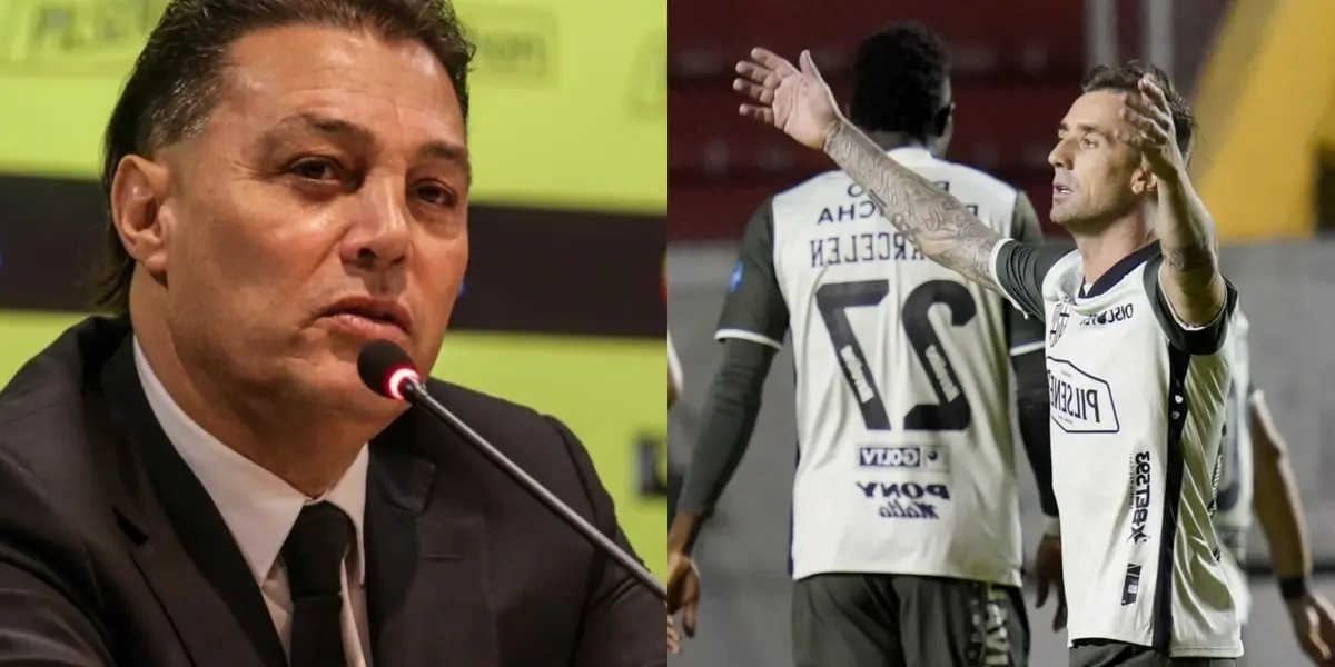 Se destapó lo que le dijo Carlos Alfaro Moreno a sus jugadores en pleno estadio del Aucas