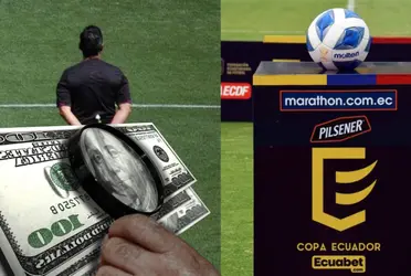 Se destapó que un árbitrose habría vendido en la Copa Ecuador
