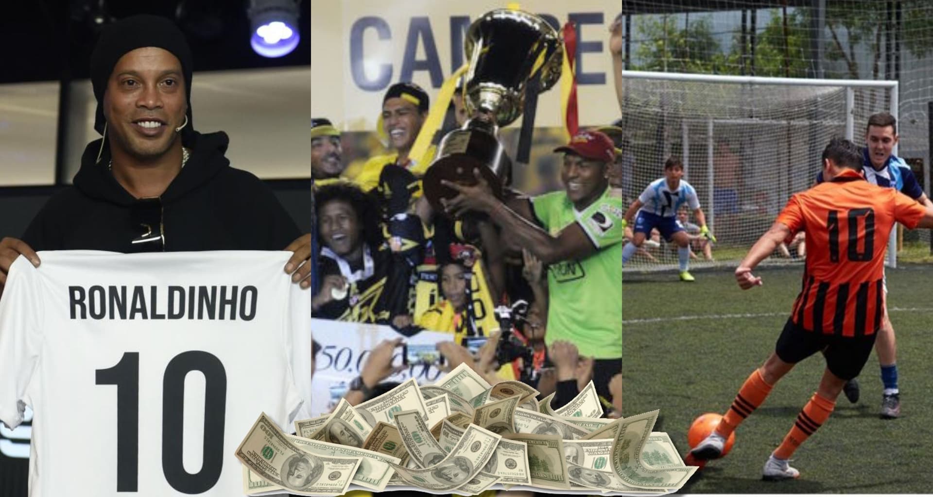 Se dio el lujo de asistir a Ronaldinho y alcanzó la gloria con Barcelona SC pero ahora está en el amateur, ganando cerca de 300 dólares