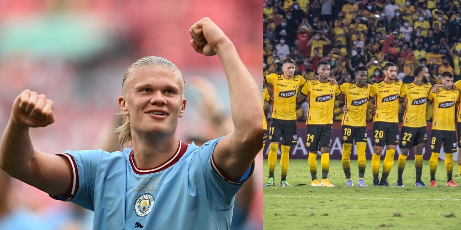 Se puso la de Barcelona SC, cobró $200 mil, hoy aconseja a Haaland