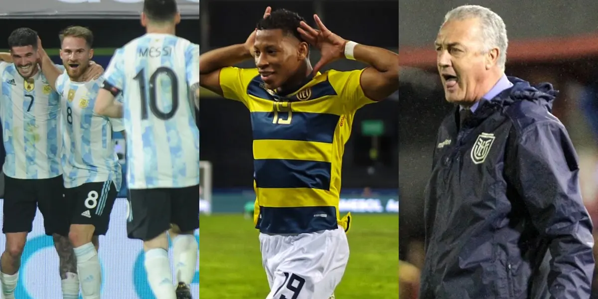 Se revela la alineación de Gustavo Alfaro para Ecuador ante Argentina y si irá Gonzalo Plata de titular o al cambio