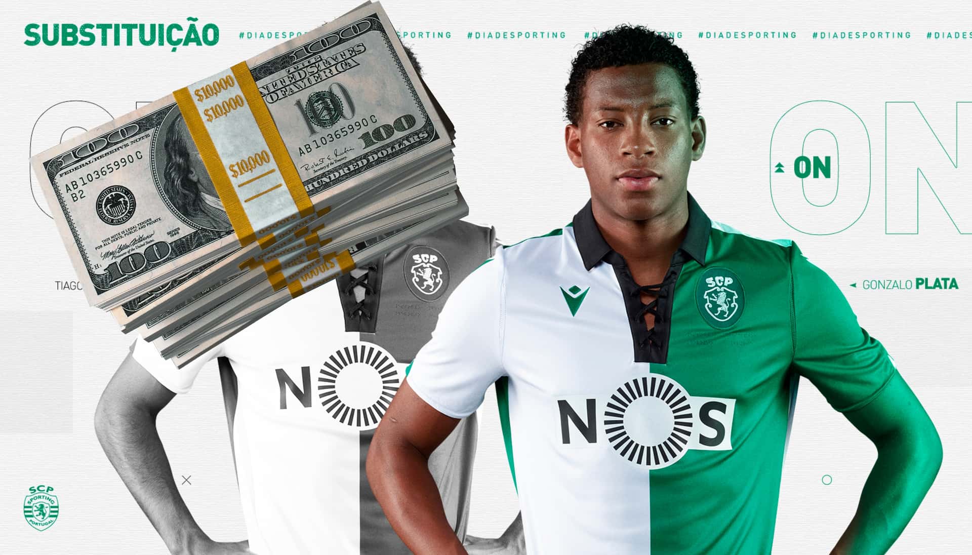 Se reveló la cantidad de dinero que le debe el Sporting de Lisboa a Gonzalo plata y su agente