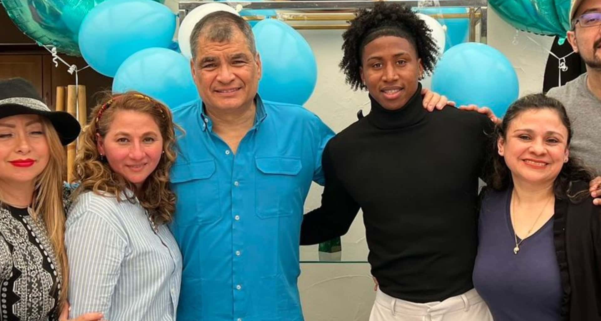 Se reveló la razón de la polémica foto entre Angelo Preciado y Rafael Correa