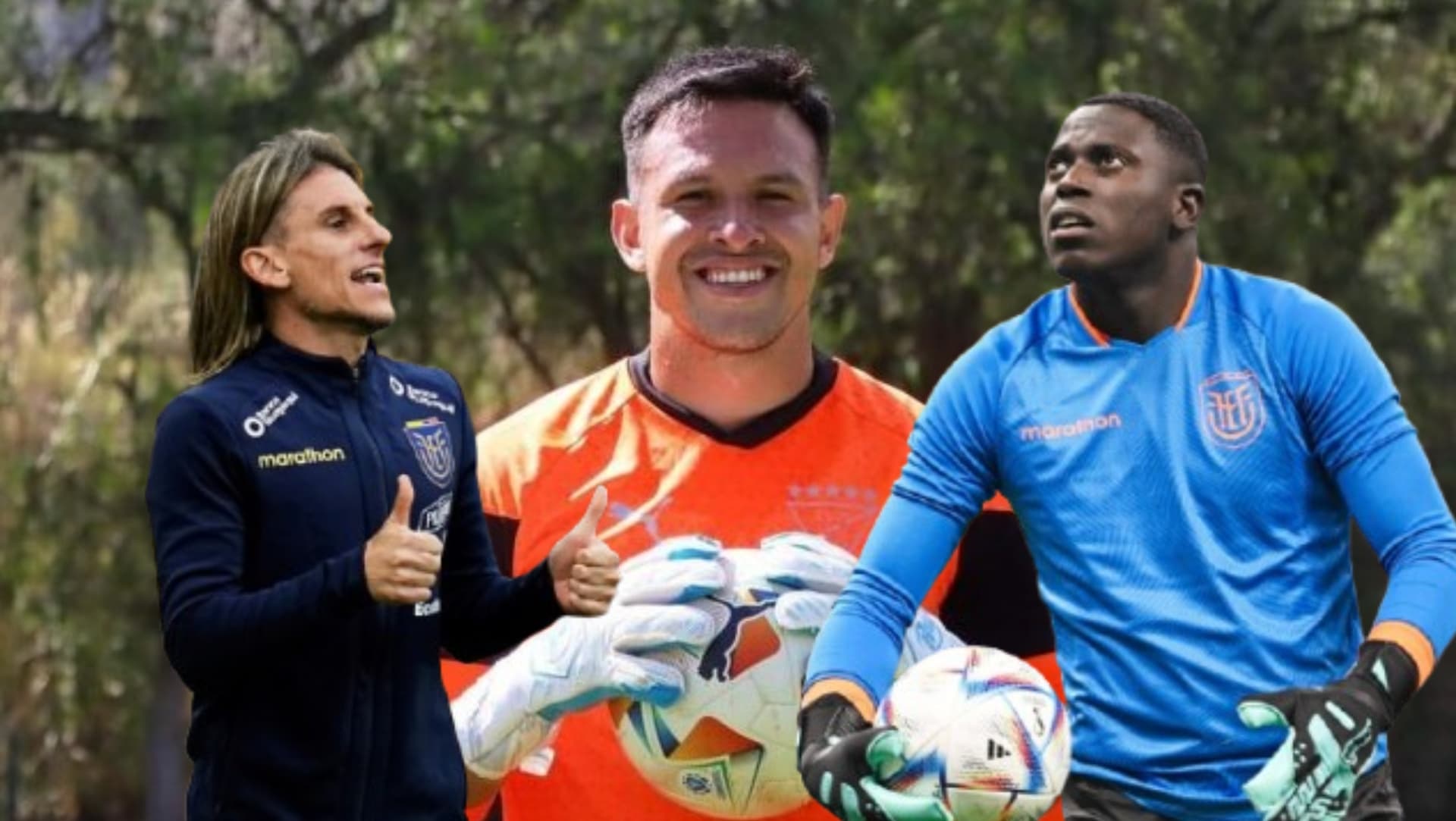 Sebastián Beccacece, Gonzalo Valle, Moisés Ramírez