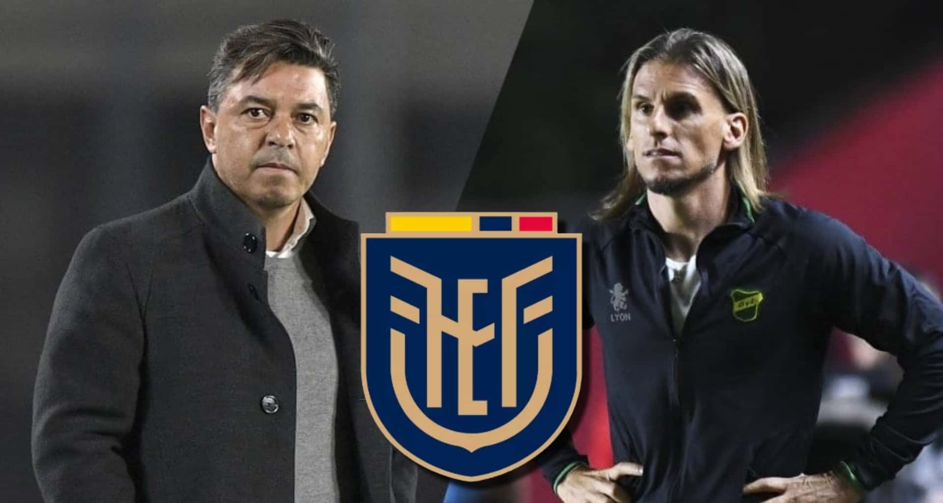 Sebastián Beccacece y Marcelo Gallardo / Foto: TNT