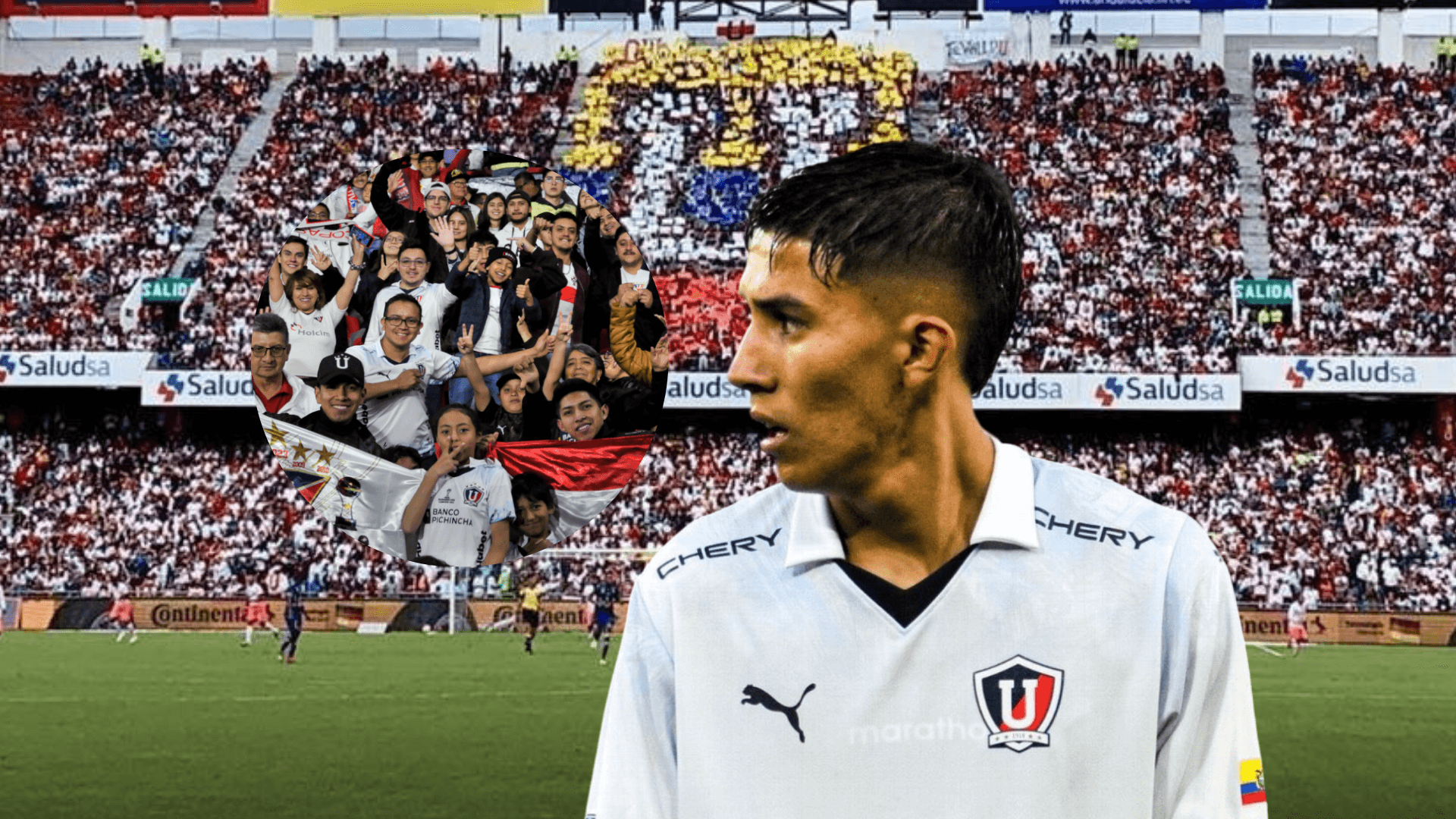Sebastián González. Foto tomada de: LDU/ESPN